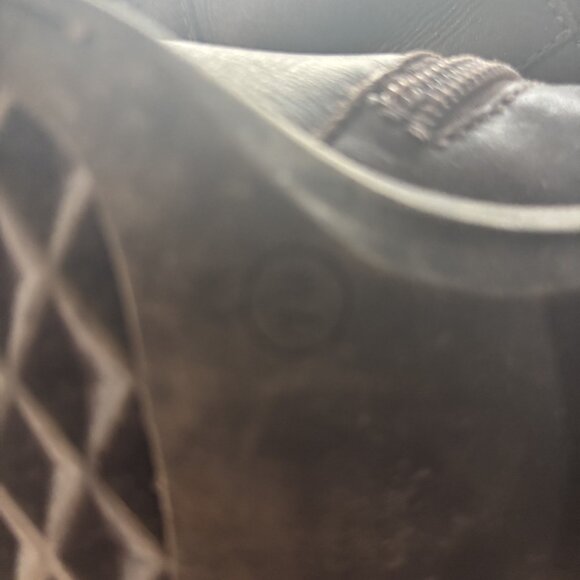 Brown Real Leather Bike Boots Women's Size 7 - Picture 11 of 11